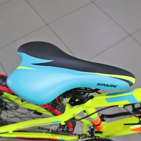 Подростковый велосипед Spark Tracker, колесо 26, рама 13, желтый с красным