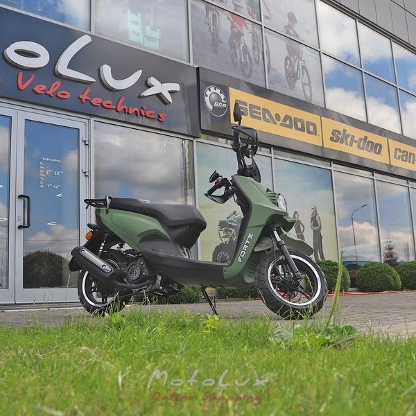 Petrol scooter Forte BWS-R 150cc, green