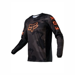 Мотоджерсі FOX 180 Trev Jersey, чорний з помаранчевим, розмір M