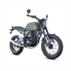 Мотоцикл дорожный Geon Scrambler 250, хаки, 2023