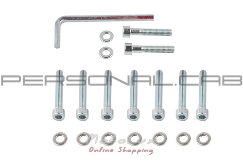 Болты крышки вариатора 4T GY6 150, 10 колесо, шестигранный шлиц, 9 шт, ключ