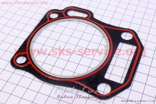 Cylinder head gasket with sealant Ø68mm, 168F