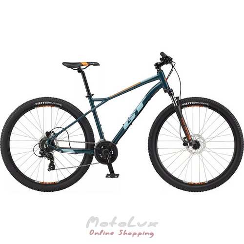 GT Aggressor Expert MS mountain bike, 29 wheel, L frame, blue, 2023