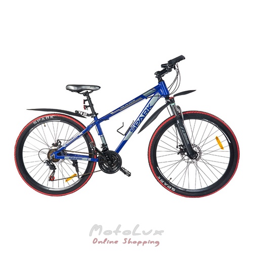 Spark Hunter mountain bike, wheel 27.5, frame 15, blue matte