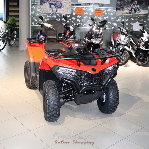 Квадроцикл CFMOTO CFORCE Basic 450L, красный, 2024