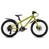 Cube Acid 200 Disc FE kids bike, lime green