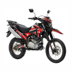 Мотоцикл ендуро Geon X-Line 250 21/18, чорний з червоним, 2024