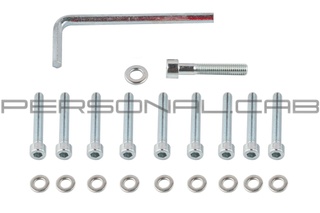 Болты крышки вариатора 4T GY6 150, 13 колесо, шестигранный шлиц, 10 шт, ключ