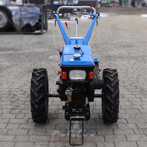 Diesel Walk-Behind Tractor Zubr Plus JR Q78, Manual Starter, 8 HP