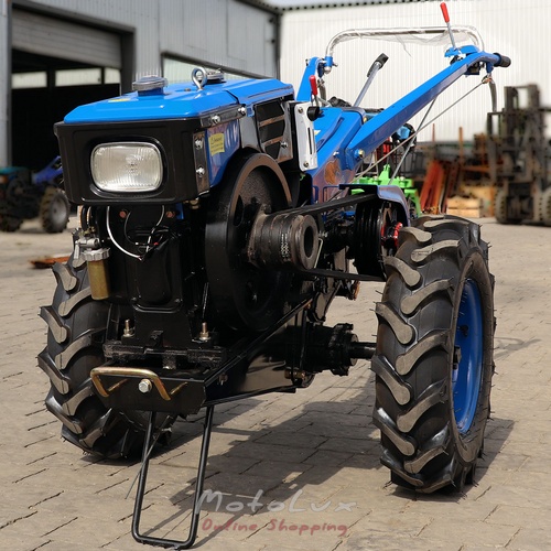 Diesel Walk-Behind Tractor Zubr Plus JR Q78, Manual Starter, 8 HP