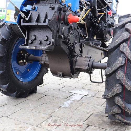 Diesel Walk-Behind Tractor Zubr Plus JR Q78, Manual Starter, 8 HP