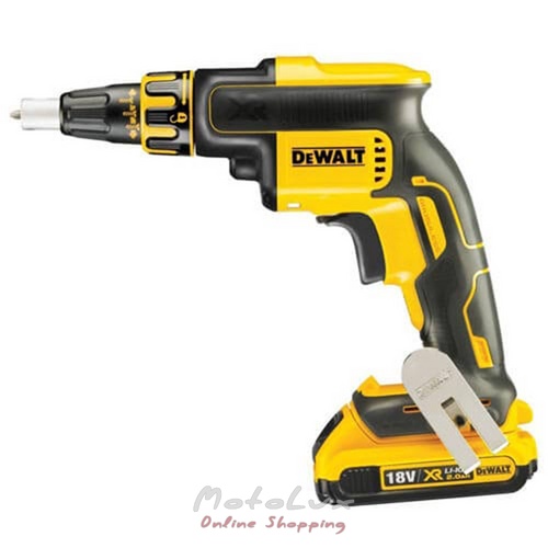 Шуруповерт DeWALT DCF620D2K, 30Н*м, 4400 об/мин