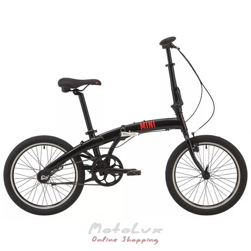 Bicykel 20 Pride Mini 3, rám 20, 2021, čierny