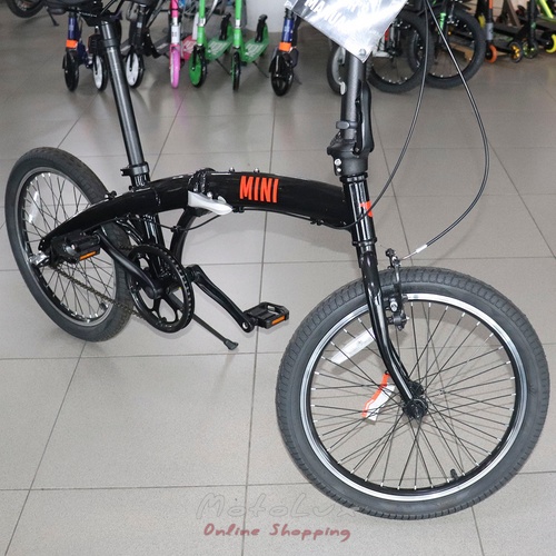 Bicykel 20 Pride Mini 3, rám 20, 2021, čierny