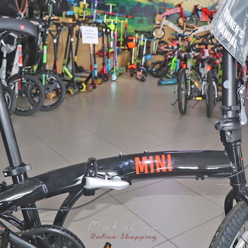 Bicykel 20 Pride Mini 3, rám 20, 2021, čierny