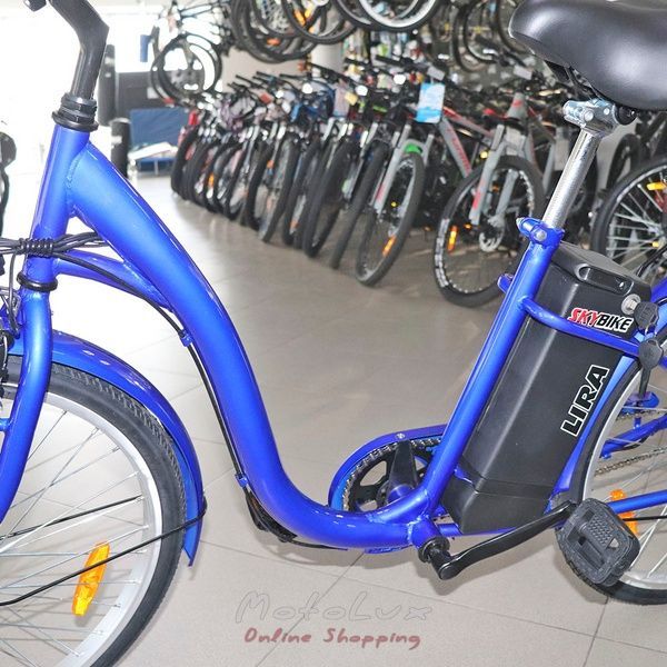 Skybike Lira &uacute;jrat&ouml;lthető ker&eacute;kp&aacute;r, 350 W, ker&eacute;k 26, k&eacute;k