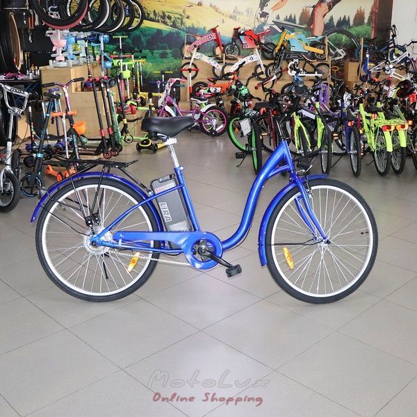 Skybike Lira &uacute;jrat&ouml;lthető ker&eacute;kp&aacute;r, 350 W, ker&eacute;k 26, k&eacute;k