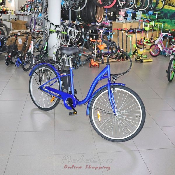 Skybike Lira &uacute;jrat&ouml;lthető ker&eacute;kp&aacute;r, 350 W, ker&eacute;k 26, k&eacute;k