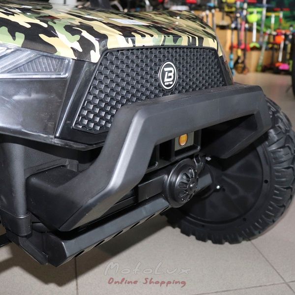 Детский электромобиль джип Bambi M 4170EBLRS 18, камуфляж