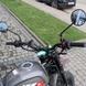 Geon Rockster 250 motorcycle, black with red