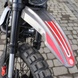 Geon Rockster 250 motorcycle, black with red