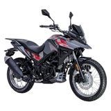 Touring motorcycle SYM NHT 300, black with red