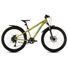 Cube Acid 240 Disc FE kids bike, lime green