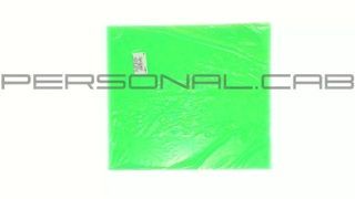 Air filter element blank 250х300mm, impregnated foam rubber, green