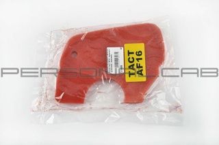 Prvok vzduchov&eacute;ho filtra Honda Tact AF16, impregnovan&aacute; penov&aacute; guma, red