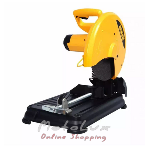 DeWALT power saw, 2300 W, disc 355 mm, maximum speed 4000 rpm, 15.5 kg, key