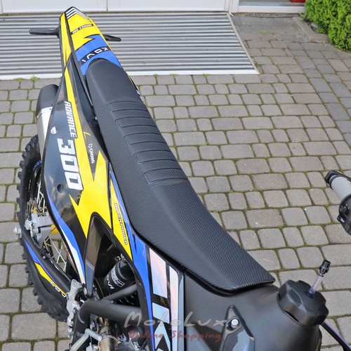 Kovi 300 Advance enduro motorcycle, blue with yellow, 2024