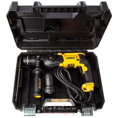 Перфоратор DeWALT D25134K, 800Вт, 1500об/мин