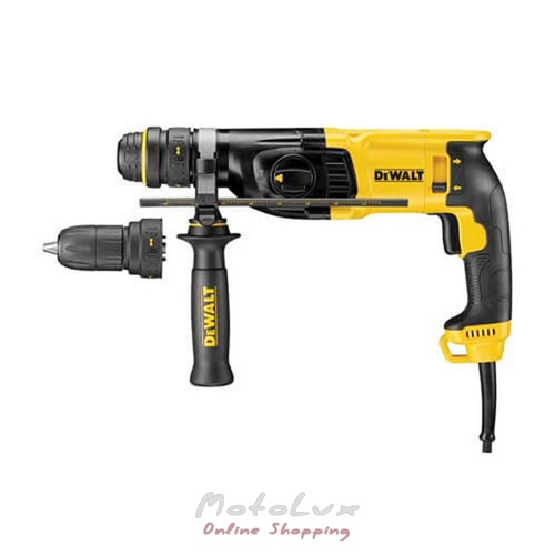 Перфоратор DeWALT D25134K, 800Вт, 1500об/мин