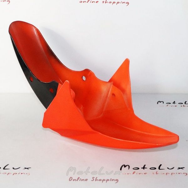 Front fender for Viper V200N motorcycle, orange n black