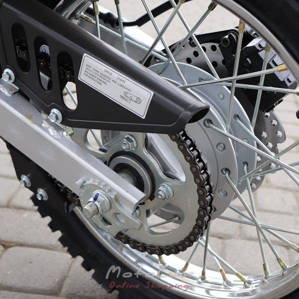 Мотоцикл Sparta Cross 200, зелений з чорним