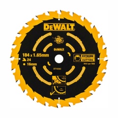 Saw blade DeWALT Extreme DT10302 WZ ATB 24T, 184x16 mm