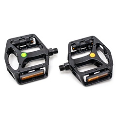 Feiming FP-963 BMX pedals, alum. width platform, black