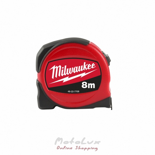 Milwaukee metric tape measure, 8 m, 25 mm