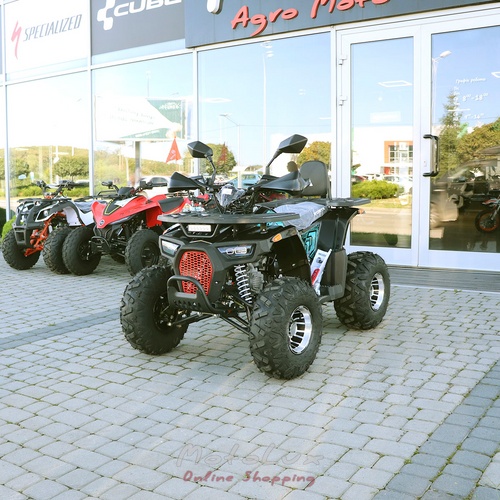 Квадроцикл Forte ATV 125P, 125 см. куб, 10 л.с, бирюзовый