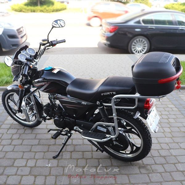 Motorker&eacute;kp&aacute;r Forte Alfa  NEW FT125 RX, fekete &eacute;s sz&uuml;rke