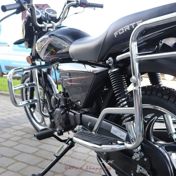 Motorker&eacute;kp&aacute;r Forte Alfa  NEW FT125 RX, fekete &eacute;s sz&uuml;rke