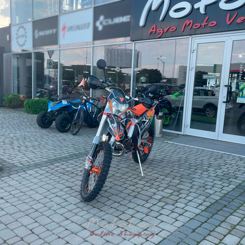 Kovi 300 2T Pro Enduro motorkerékpár, szürke, fehér, 2024