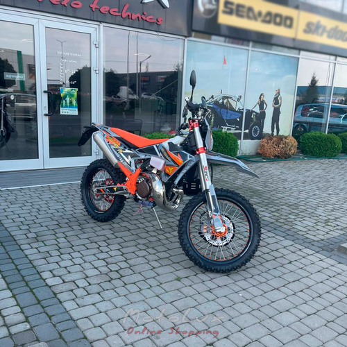 Kovi 300 2T Pro Enduro motorkerékpár, szürke, fehér, 2024