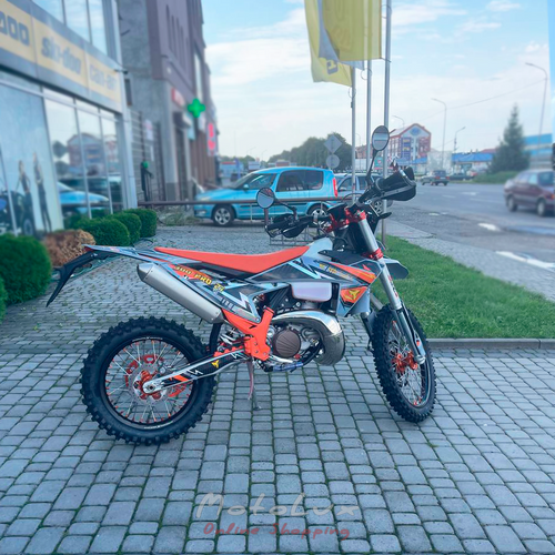 Kovi 300 2T Pro Enduro motorkerékpár, szürke, fehér, 2024