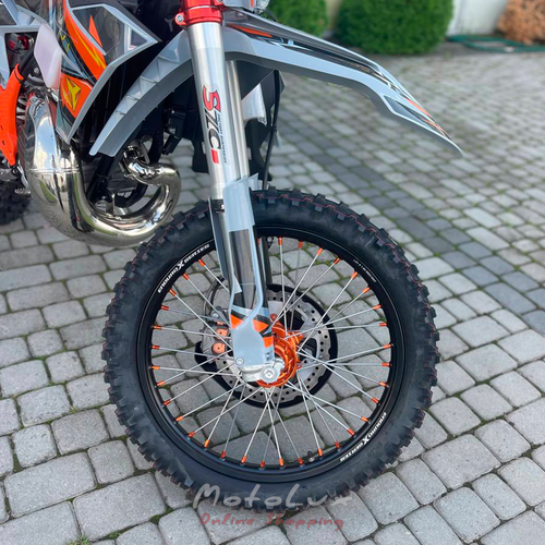 Kovi 300 2T Pro Enduro motorkerékpár, szürke, fehér, 2024