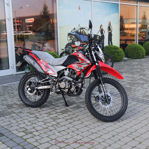 Мотоцикл Forte Cross 250, червоний