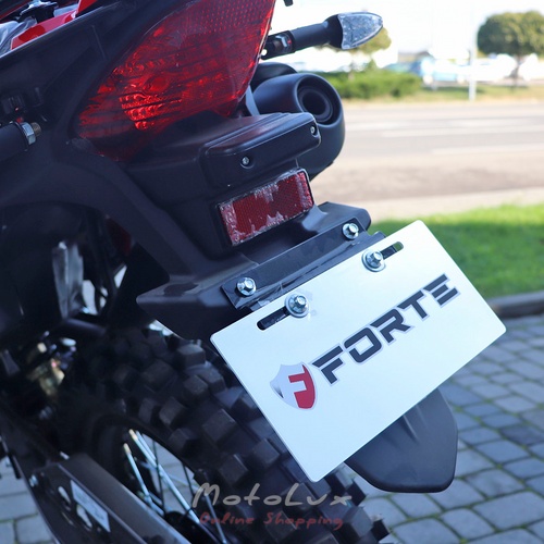 Мотоцикл Forte Cross 250, червоний