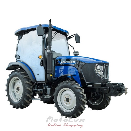 Tractor Foton Lovol 504CN, 50 HP, 4 Cyl., Power Steering, Locking Differencial