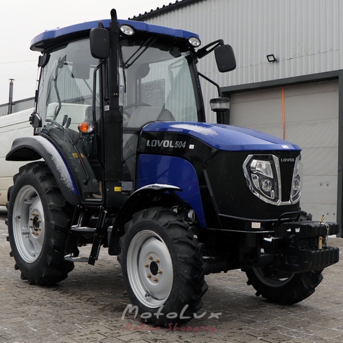 Tractor Foton Lovol 504CN, 50 HP, 4 Cyl., Power Steering, Locking Differencial