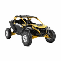 Мотовездеход BRP Maverick R X RS 999T DCT SAS, Carbon Black & Neo Yellow, 2024